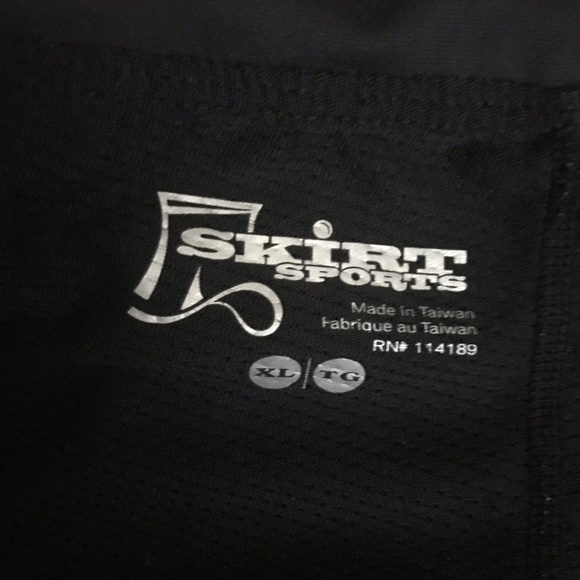 SkirtSports Skirt Sports Black Fitness Skort XL - Picture 7 of 7